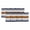 Navy Blue, variant on Valances for Windows, Modern Brown Black Kitchen Curtains Valances 2 Pack for Living Room Bedroom Bathroom, Boho Contemporary Geometric Striped Light Filtering Curtains Rod Pocket Valance 42"x12"