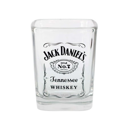 Jack Daniels Logo Label Shot Glass (Best Jack Daniels Cocktails)