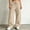Khaki sweatpants women casual, variant on Nfurl Women's Barrel Sweatpants Drawstring Elastic Waist Wide Leg Baggy Sweatpant with Pockets Fall Winter Trendy Casual Going Out Sweat Pants Trousers Wine,XXL