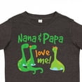 thumbnail image 4 of Inktastic Nana Papa Love Me Grandchild Dinosaur Boys Toddler T-Shirt, 4 of 5