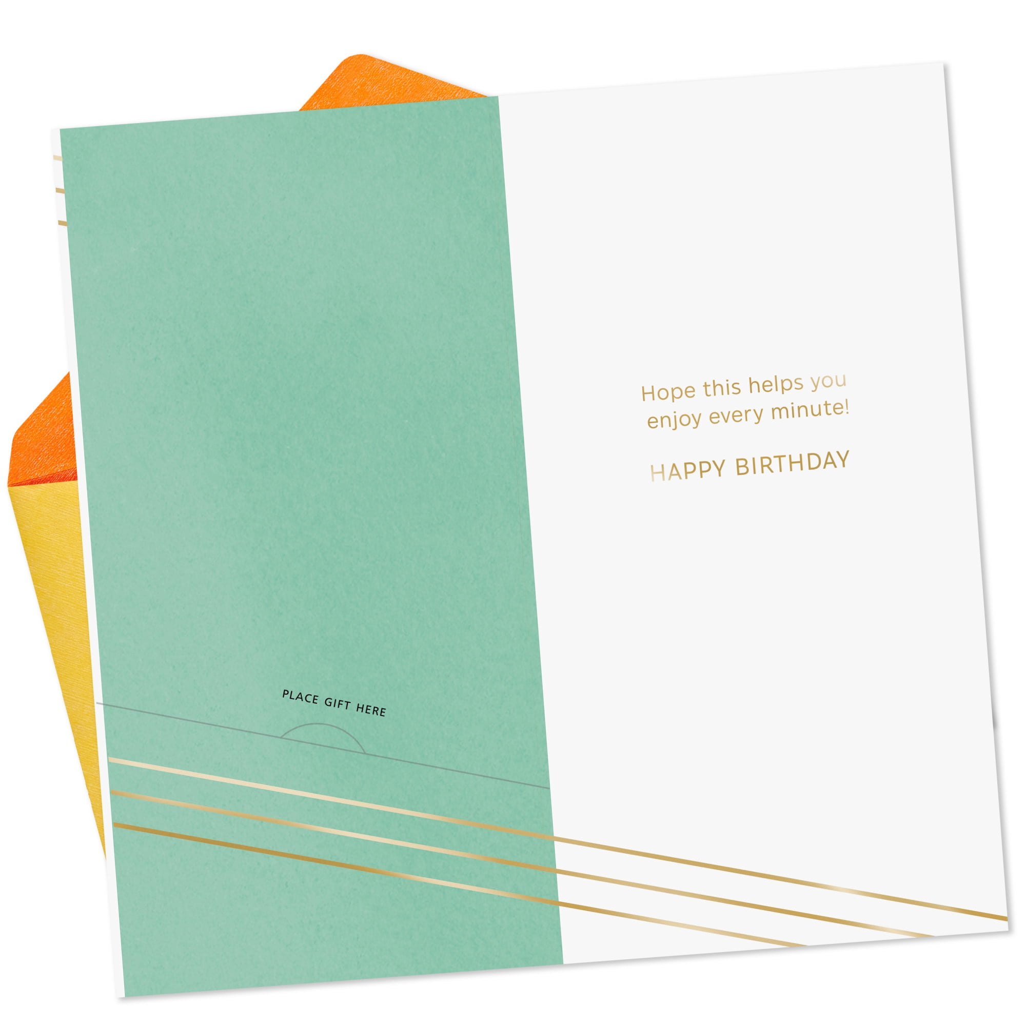 Hallmark Money Holder Birthday Card (Enjoy Every Minute)