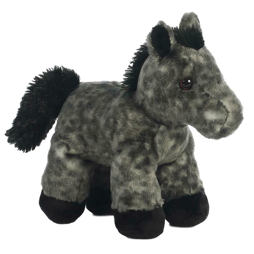Aurora Plush Beau Black Horse Mini Flopsie 8in for sale online 