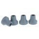 thumbnail image 1 of Protector de punta de Bastón Strade Fareast Limited antideslizante Gris 5 piezas, 1 of 5