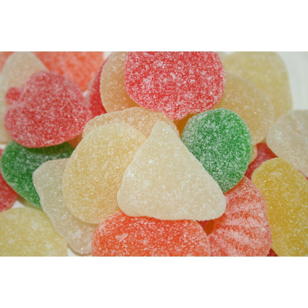 BAYSIDE CANDY HARIBO GUMMY FRUIT SALAD CANDY, 1LB