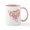 White/Pink Inside, variant on CafePress - Snoopy Surfin Sweetie Mugs - 11 oz Ceramic Mug - Novelty Coffee Tea Cup