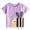 style-19 Purple, variant on JUMEYU Girls Clothes Trendy Girls T Shirts Kids Summer Short Sleeve Fashion Tops Tees Size 7-8 (Yellow,7-8 Years)
