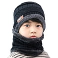 thumbnail image 2 of TureClos Children Boys Winter Knit Cap Beanie Hat Fleece Lined Hat for Toddler Boy Girls Children, 2 of 7
