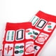 thumbnail image 4 of 5x calcetines rojos de año Nuevo Chino calcetines de media pantorrilla moda adultos calcetines de algodón duraderos calcetines tobilleros para fútbol Yuyangstore Calcetines rojos, 4 of 8