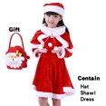 thumbnail image 3 of Disfraz de Papá Noel para Navidad, disfraz de Cosplay para niñas y niños, ropa de Papá Noel para Navidad, disfraz de Cosplay, 3 of 5