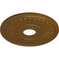 thumbnail image 3 of Ekena Millwork 16"OD x 3 5/8"ID x 3/4"P Melonie Ceiling Medallion (Fits Canopies up to 6 3/8"), Hand-Painted Smokey Topaz, 3 of 6