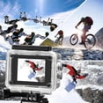 thumbnail image 5 of 1080P HD Action Camera LCD Screen Waterproof 30m Sports Black, 5 of 5