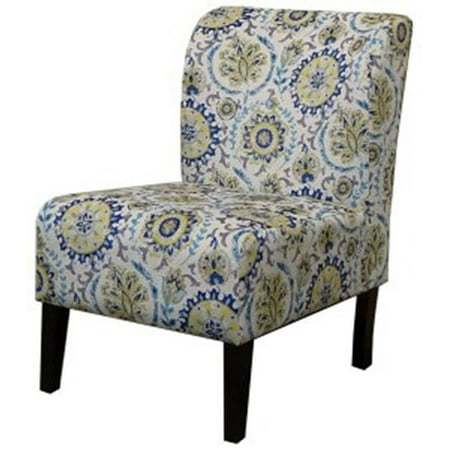 signature design by ashley triptis floral print accent chair