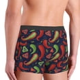 thumbnail image 3 of KLL Red Chili Men's Cotton Boxer Briefs Underwear-Medium, 3 of 8