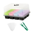 thumbnail image 3 of Kit de inicio de semillas para de 12 celdas de gran capacidad con cúpula de humedad ajustable para germinación de plantas en suelo., 3 of 8