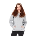thumbnail image 1 of SUDADERA PARA MUJER HOODIE CON GORRO Y BOLSA AFELPADA MODA TALLA EG, 1 of 4