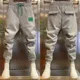 thumbnail image 2 of Pantalones deportivos para hombre, pantalones deportivos para correr, pantalones deportivos para hombre, pantalones deportivos harén atléticos, pantalones casuales de verano grises, nuevos artículos e, 2 of 5