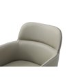 thumbnail image 7 of Whiteline DAC1842P-LGRY Faux Leather Modern Living Heidi Dining Armchair, Light Grey, 7 of 7