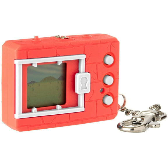 Bandai Original Digimon Digivice Virtual Pet Monster - Neon Red
