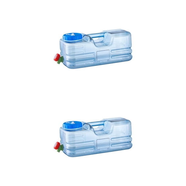 Eigraketly Water Container w/ Carrier Bottle 35x18.5x15cm Driving Hiking Emergency Camping Type1 NO1