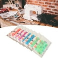 thumbnail image 4 of Bobines de Couture, Bobines Colorées Douces Durables 120 Pcs Multifonction pour Broderie, 4 of 8