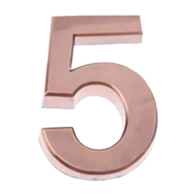 SDNall House Numbers for Outside, Address Numbers for Houses, House Numbers for Outside Modern, Modern House Numbers - Mailbox Numbers 0-9, Self-adhesive Metal Address Numbers for Easy Installation