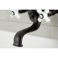 thumbnail image 4 of Kingston Brass KS226PXORB Kingston Three-Handle 2-Hole Wall Mount Clawfoot Tub Faucet with Hand Shower in Oil Rubbed Bronze, 4 of 7