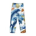 thumbnail image 5 of Balery Marine Animals print Men's Pajama Pants,Ultra Lightweight Pjs,Lounge Pant-X-Large, 5 of 9