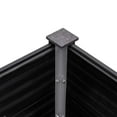 thumbnail image 3 of vidaXL Garden Raised Bed 200x50x91 cm WPC Grey, 3 of 4