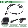 thumbnail image 4 of Sensor de velocidad de rueda ABS Unique Bargains Sensor ABS Sistema de frenos antibloqueo No.479005RB0A para Nissan Kicks 2018-2021 Trasero Izquierdo Trasero Derecho, 4 of 7