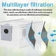 thumbnail image 5 of 10 Pack Activated Carbon Dust Bags for Ecovacs DEEBOT X8 PRO Omni/X8 OMNI/T50 PRO Omni/T50 MAX PRO Omni/T50 Omni/T80 Omni/T80/X9 P, 5 of 5
