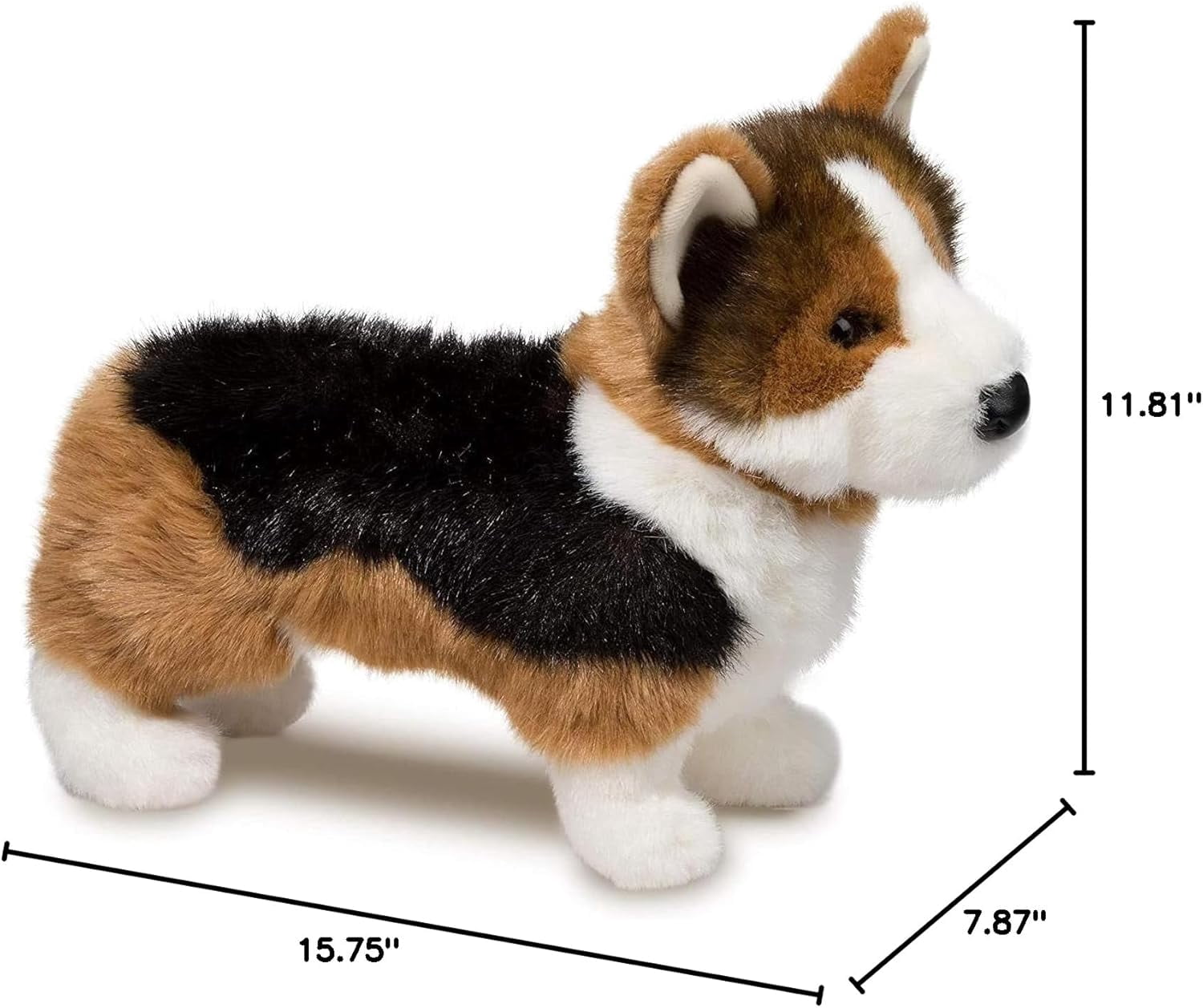 Plush Kirby Tri-Corgi 14