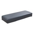 thumbnail image 3 of CNKOO Stretch Dining Bench Cover Elegant Rectangle Bench Seat Slipcover - Gray, 3 of 8