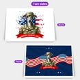 thumbnail image 2 of Happy Father's Day Honoring Veterans Italian Greyhound in Army Uniform 7x5in Folded Greeting Card Greyhound Dog Lover Single Note Card with Envelope - 13007, 2 of 5