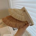 thumbnail image 3 of D-GROEE Sun Visor Hats Summer Wide Brim Clip on Beach Hair Hoop Design Large Brim Sunshade Hat for Women, 3 of 8