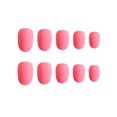 thumbnail image 3 of Uñas acrílicas Soidarity 24 piezas mate DIY para manicura 1 negro mate 10 rosa, 3 of 4