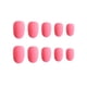thumbnail image 3 of Qarigey 24 piezas de prensa mate de cabeza redonda pequeña en las uñas DIY uñas acrílicas artificiales Juegos de manicura 10 rosa, 3 of 4