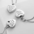 thumbnail image 4 of 6 Pack Urn Necklace for Ashes Heart & Cylinder Cremation Stainless Steel Keepsake Memorial Urn Locket for Ashes Cremation Urn Necklace, 4 of 7