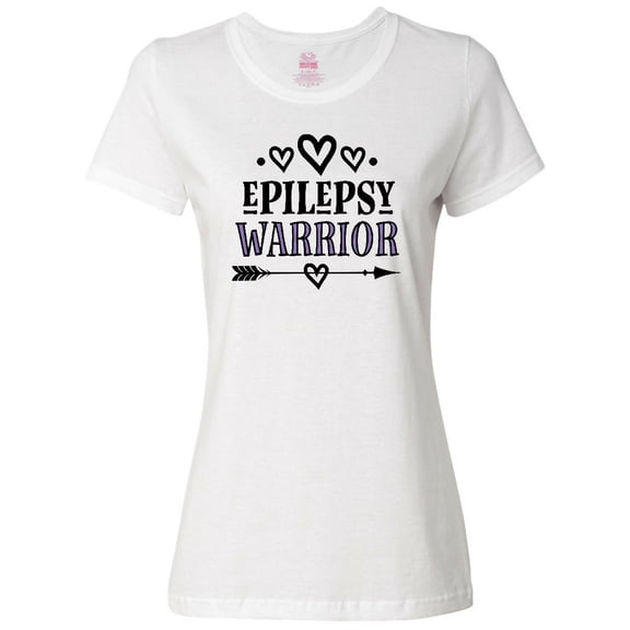 Inktastic Epilepsy Warrior Awareness Support Women's T-Shirt