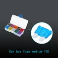 thumbnail image 1 of 100Pcs/Lot Auto Car Medium Blade Fuse Assortment For SUV FUSES Kit 2A 3A 5A 7.5A 10A 15A 20A 25, 1 of 8