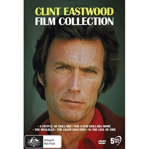 CLINT EASTWOOD: FILM COLLECTION (A FISTFUL OF DOLLARS / FOR A FEW DOLLARS MORE / THE BEGUILED / THE EIGER SANCTION / IN THE LINE OF FIRE)