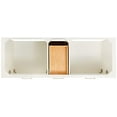 thumbnail image 5 of Ariel H061DWQOVOWHT Bristol 61" Free Standing Double Oval Basin Vanity Set - White, 5 of 7