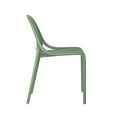 thumbnail image 4 of Shay Indoor and Outdoor Stackable Chair - Aloe Green - Set of 2, 4 of 6