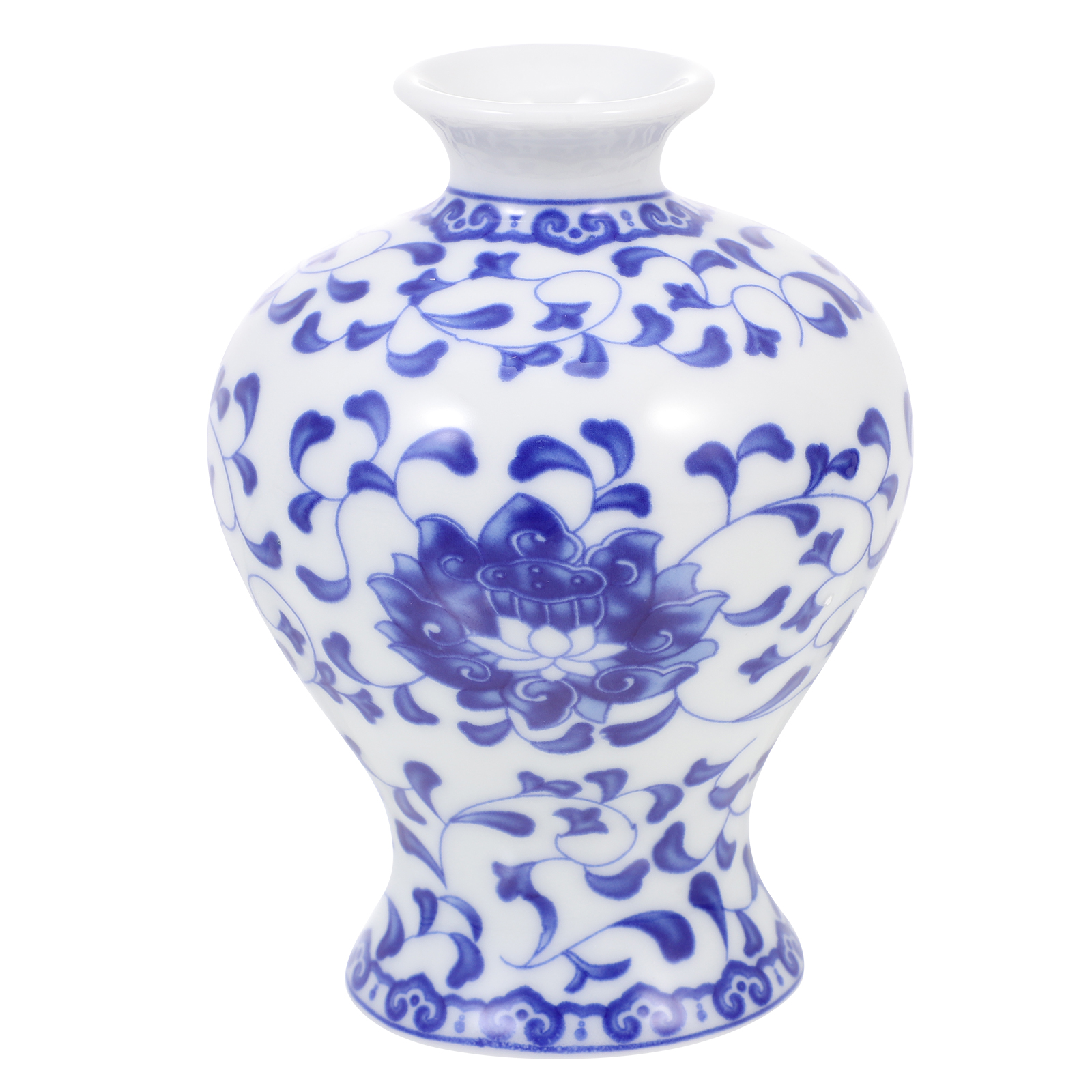 NUOLUX Vase Flower Ceramic Chinese Vases Porcelain Blue White China