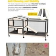 thumbnail image 5 of Aivituvin Rabbit Cage Indoor with Metal Frame Rabbit Hutch Waterproof Oudoor Guinea Pig Cage, 5 of 6