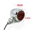 thumbnail image 6 of 4Pc Chrome Motorcycle Turn Signal Light Led Motor Lamp Bulb For Cafe Racer, 6 of 6
