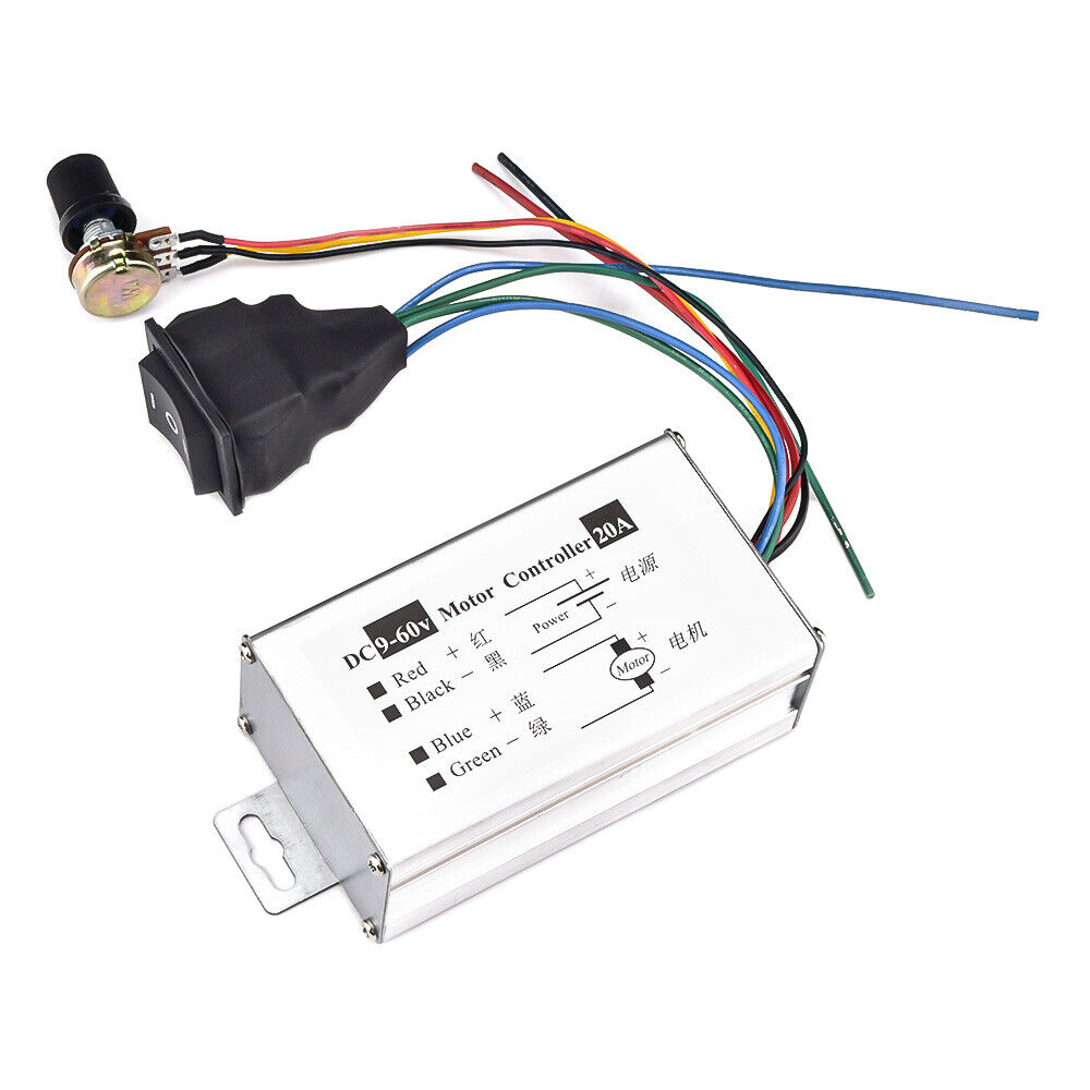 DC Motor Speed Governor 960V High Power Pulse Motor Driver PWM Control