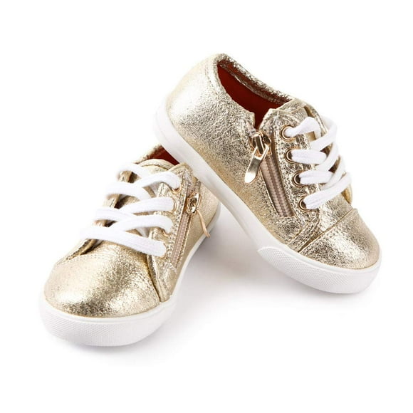 ContiKids Espadrilles en Toile pour Tout-Petits/enfants Garçons Filles 160 010Gold