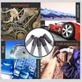 thumbnail image 4 of Rotary Burr, 5 Pieces Tungsten Steel Grinding Burr 6mm Shank 10mm Head Rotary Cutter Bits Kit Electric Drill Grinding Rotary FilesRotary Burrs, 4 of 5