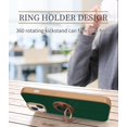 thumbnail image 6 of Compatible for iPhone 14 Case with Ring Holder Kickstand [with Magnetic] Soft TPU Cover Shockproof Electroplated Slim Thin Protective Phone Case for iPhone 14 Green, 6 of 13