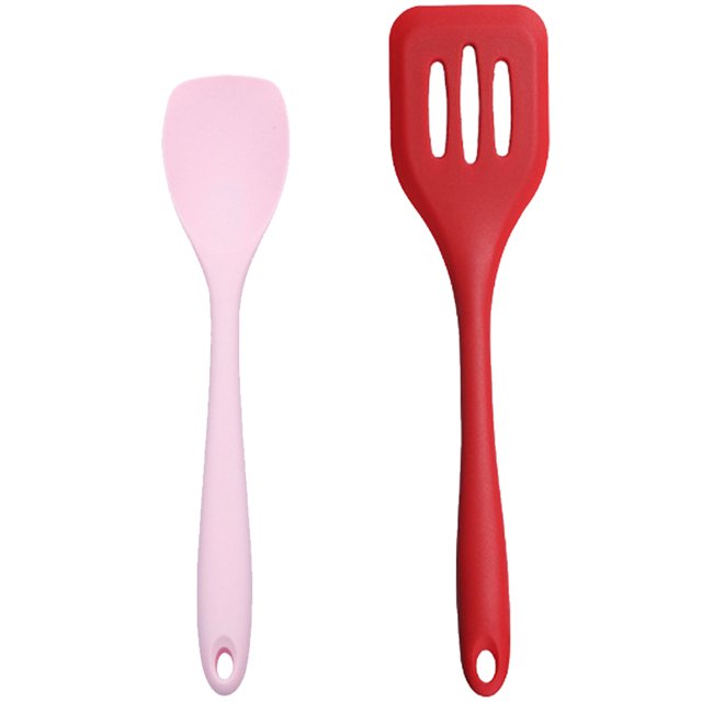 2 unids/set de utensilios de cocina resistentes al calor de silicona, herramienta antiadherente para hornear, apto para lavavajillas, calidad alimentaria